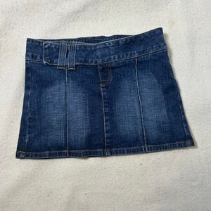 Y2K Micro Mini‎ Denim Skirt FJ size 5